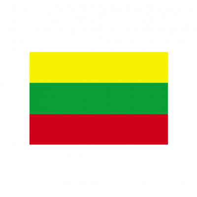 Lietuvos vėliava  kieto korpuso valčiai